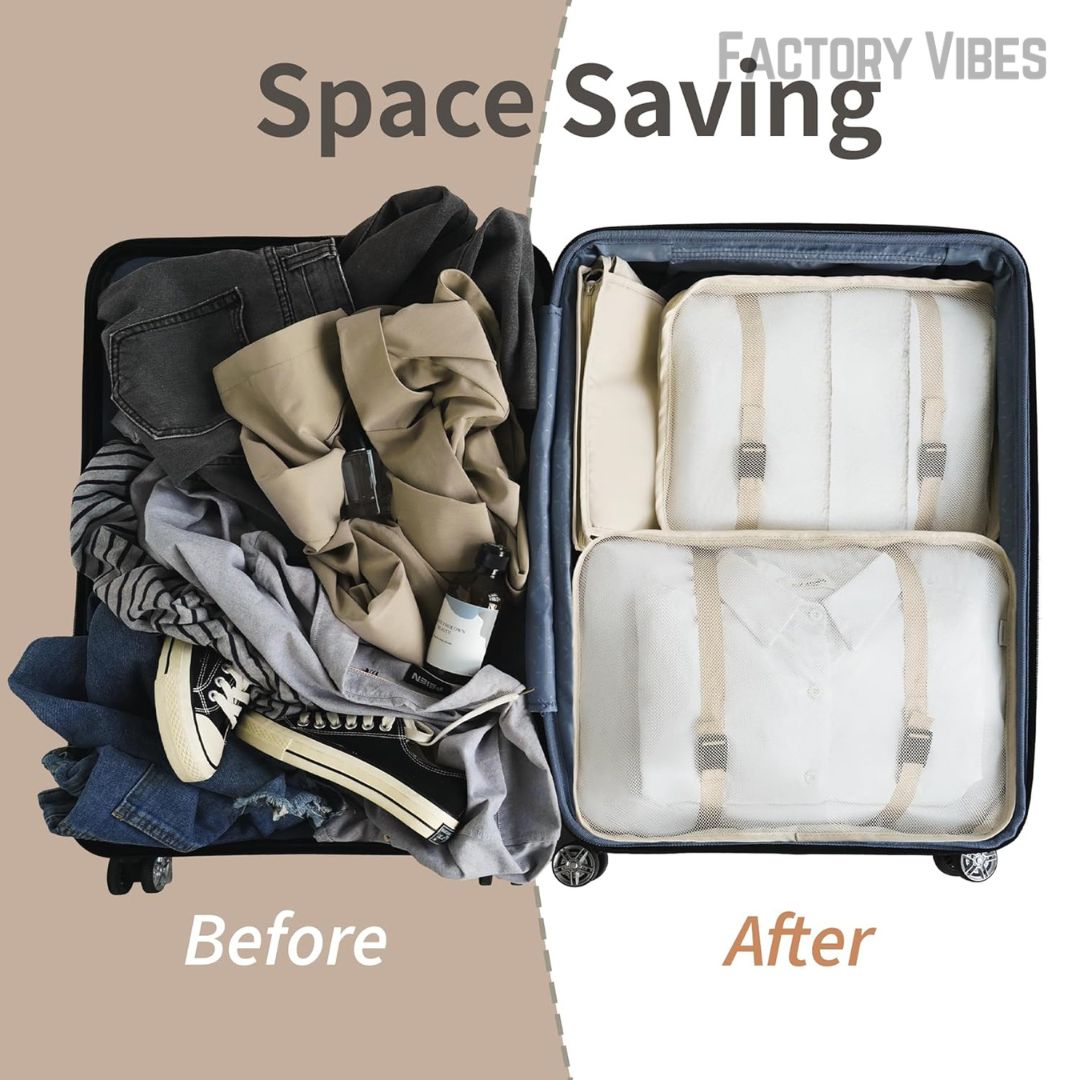 Packify™ 7 Set Packing Cubes Luggage Organizers