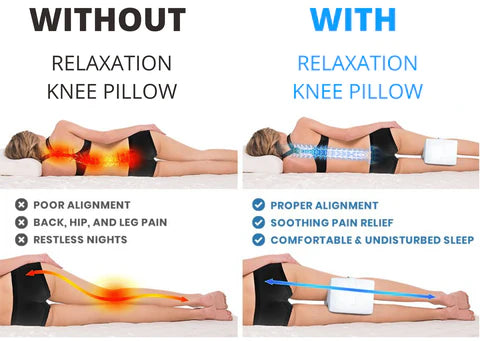 OrthoEase™ Alignment Pillow – Relieve Hip Pain & Sciatica Naturally