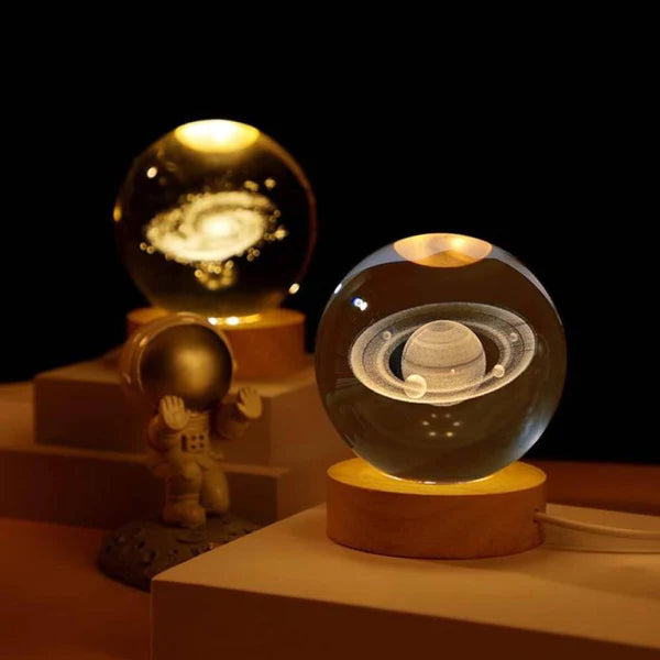 3D Crystal Night Light