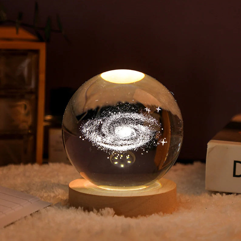 3D Crystal Night Light