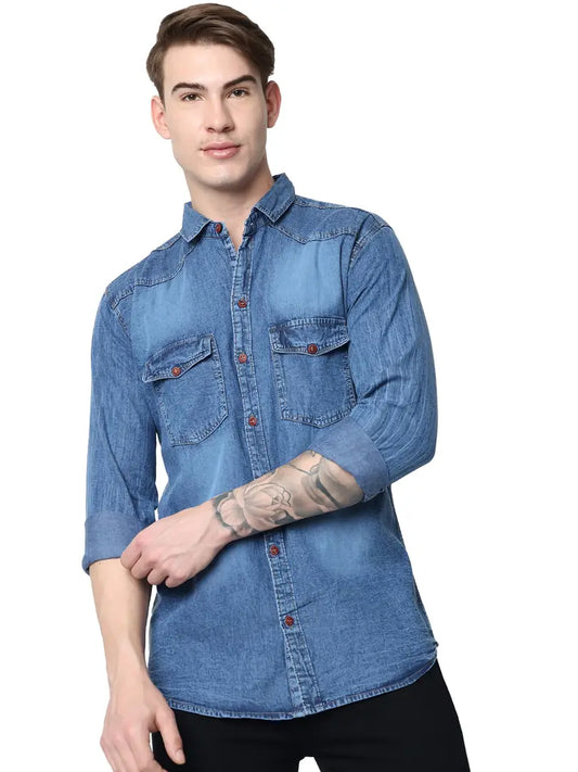 Denim Shirt For Men