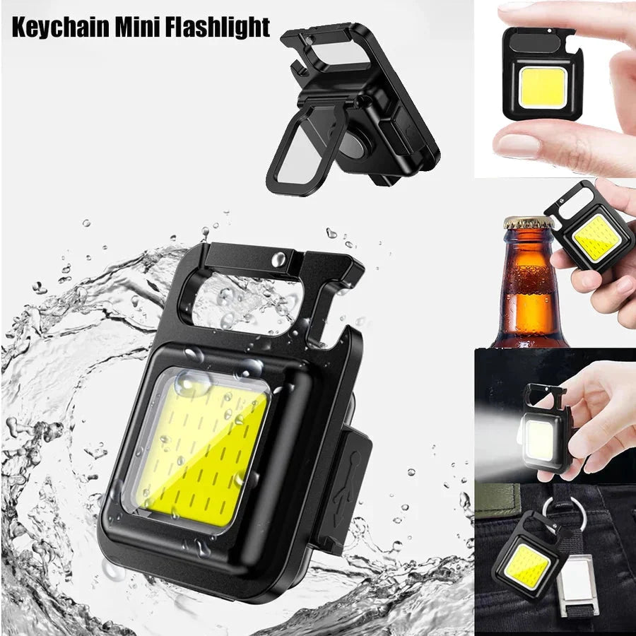 Multifunctional Re-chargeable Keychain Emergency Light – FACTORY VIBES