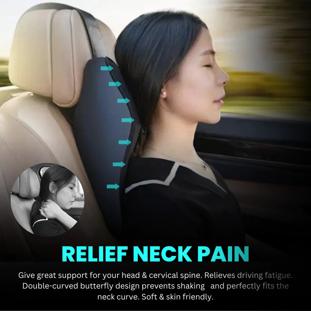 Car seat headrest on sale neck rest cushion